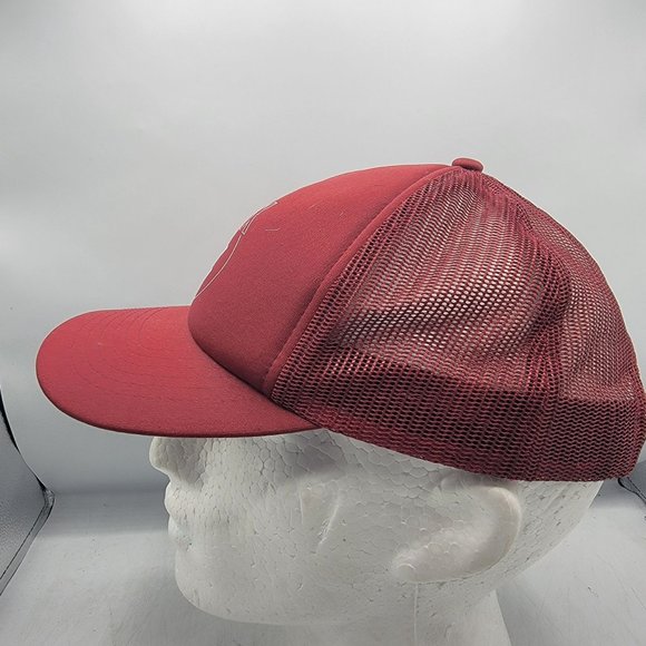 Fox Racing Repented Adults Dark Red Trucker Hat Breathable Adjustable Comfort - Picture 2 of 10